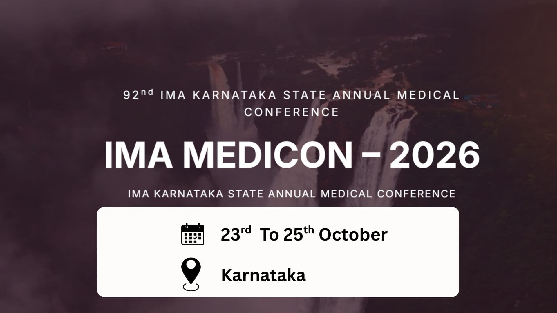 IMA MEDICON 2026