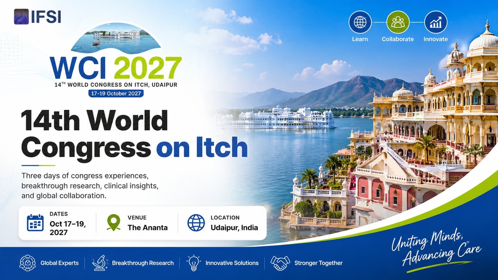 14th World Congress on Itch (WCI 2027)
