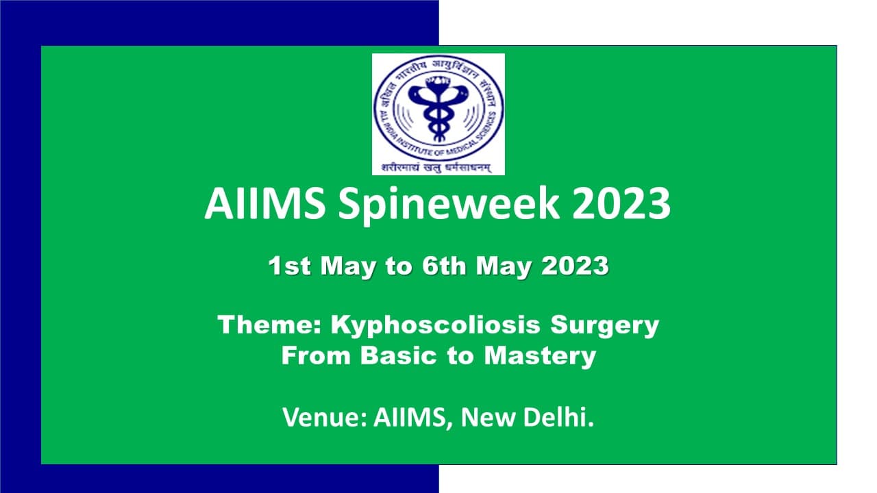 AIIMS Spineweek 2023