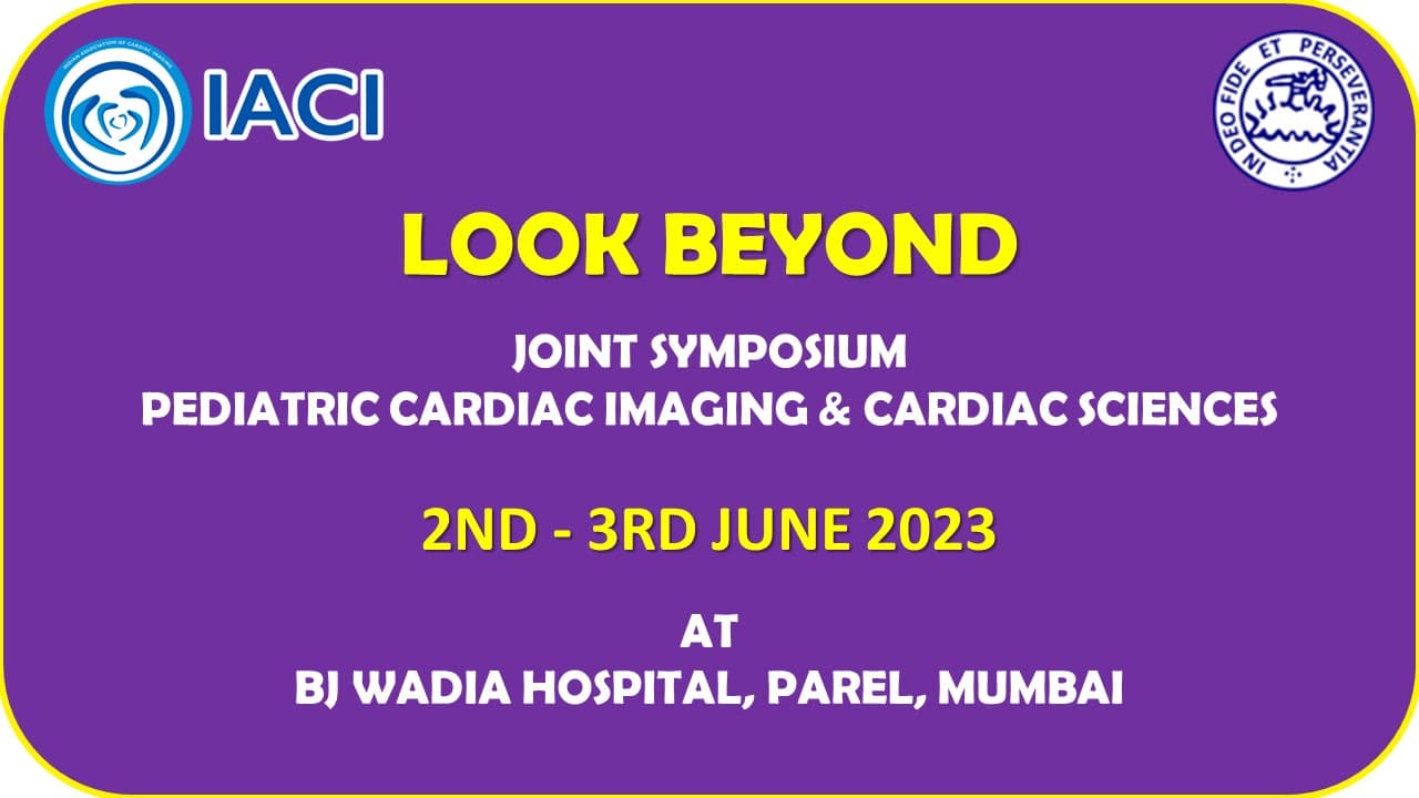 Joint Symposium Pediatric Cardiac Imaging & Cardiac Sciences
