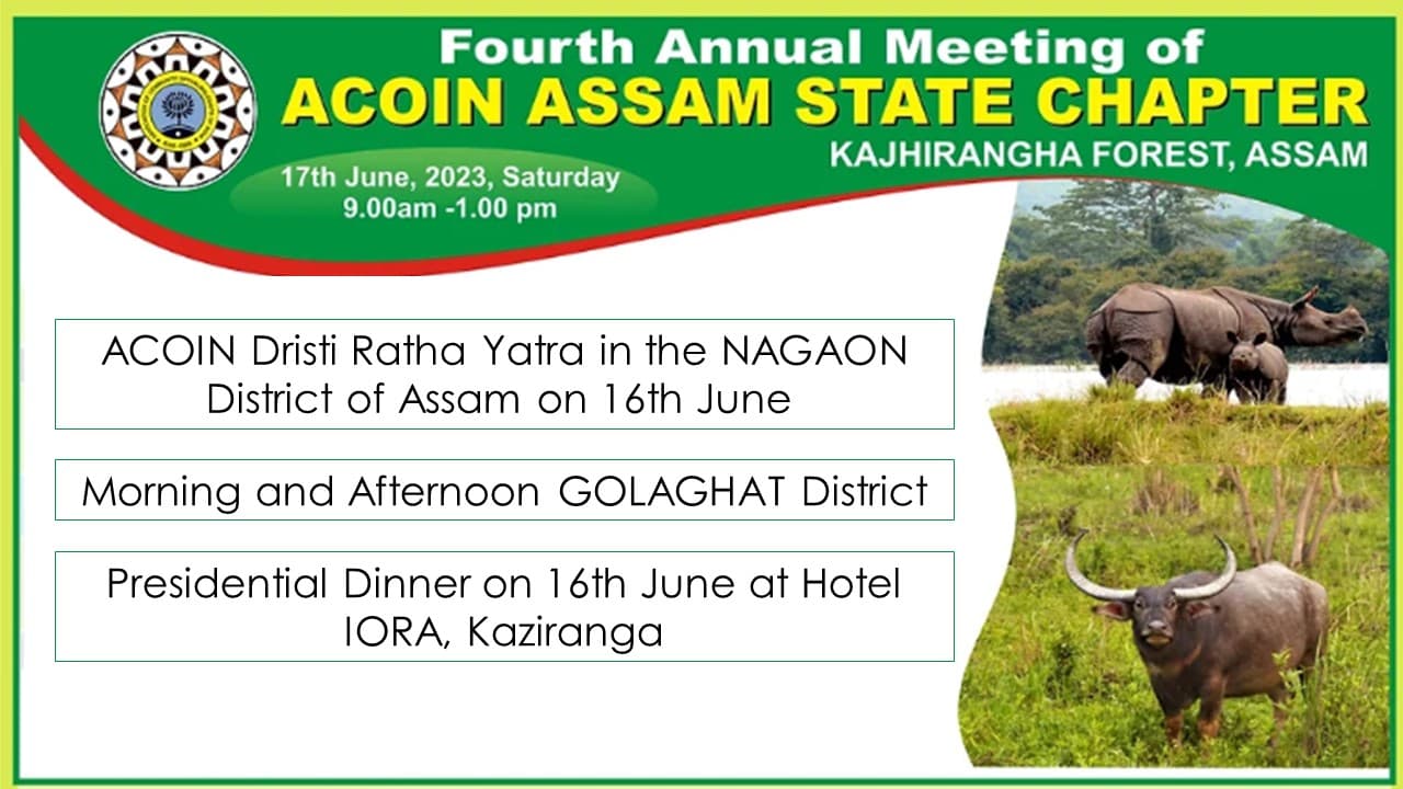 Fourth Annual Meeting of ACOIN Assam State Chapter