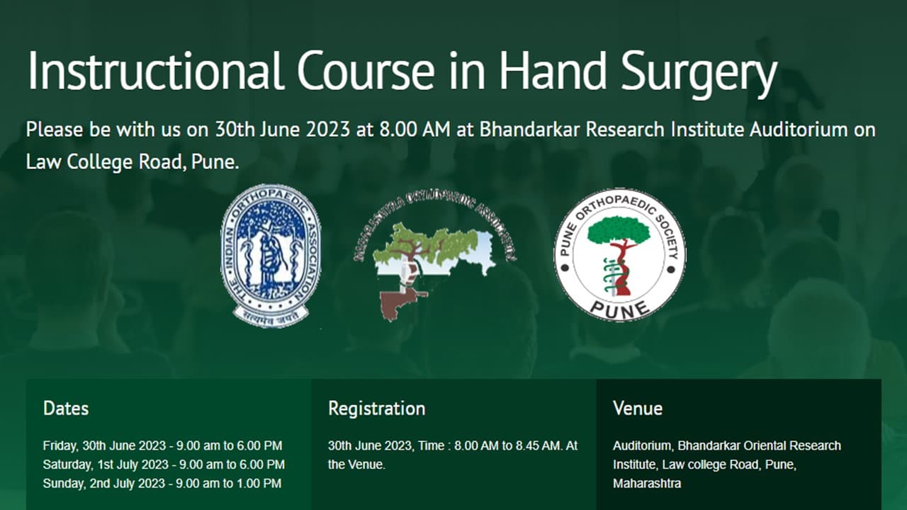 Instructional Course in Hand Surgery