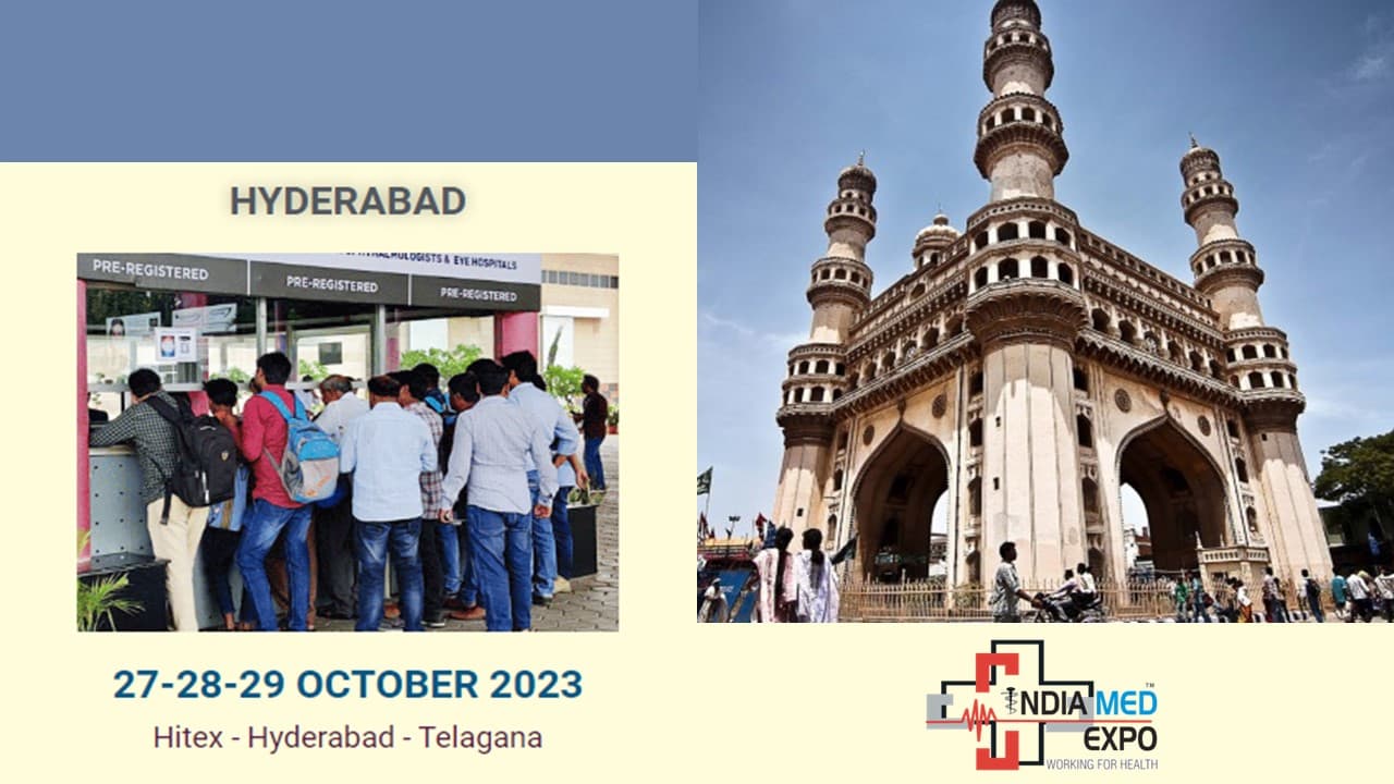 18th Edition INDIA MED EXPO 2023 - Hyderabad