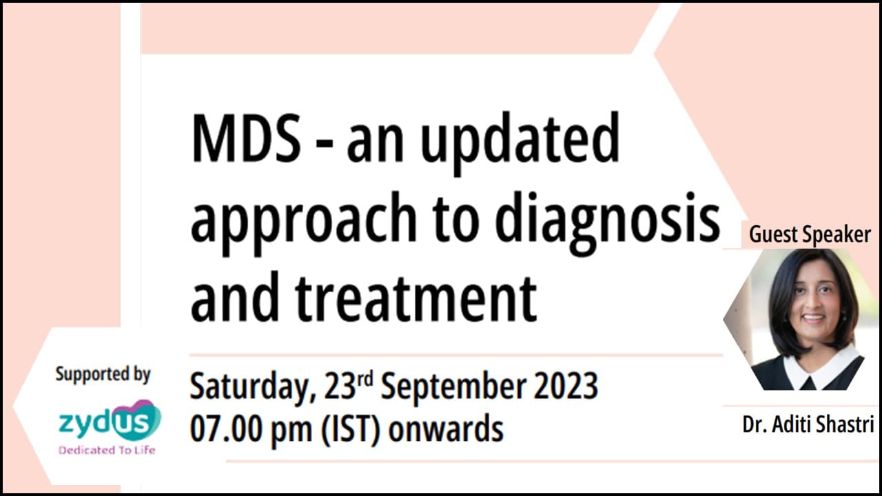 MDS - an updated approach to diagnosis and treatment